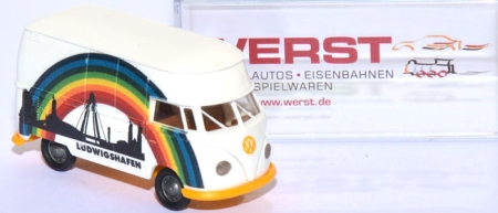 VW T1 Großraum-​​​Kasten Regenbogen Ludwigshafen