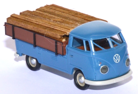 VW T1 Westfalia-Pritsche mit Ladegut Holz