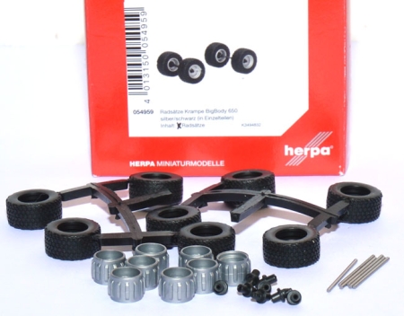 Radsätze für Krampe BigBody 650 4 Stück