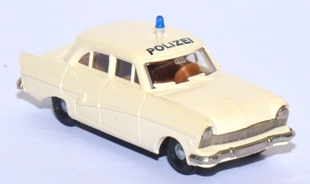 Ford Taunus 17M Polizei weiß