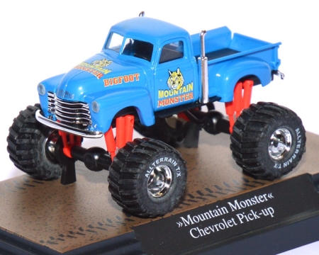 Chevrolet Pick-​up Mountain Monster Monstertruck blau 48213