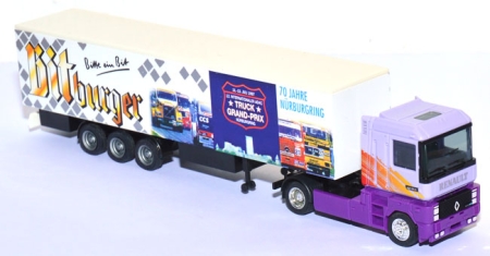 Renault AE 500 Magnum Kühlkoffer-Sattelzug - Bitburger - Nürburgring