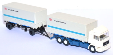 MAN F 90 Wechselpritschen-​Lastzug DB