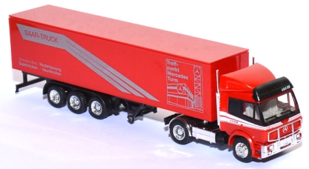 Mercedes-​​Benz SK 1748 Koffersattelzug - Mercedes-​​Benz Saarbrücken Neunkirchen IAA 89