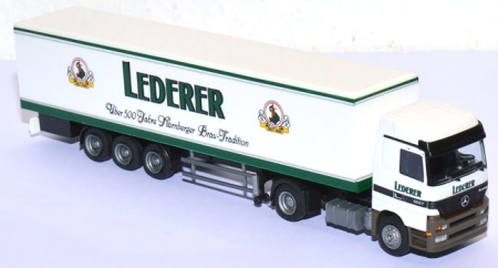 Mercedes-Benz Actros 1857 Koffersattelzug Lederer Nürnberg