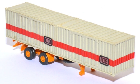 Auflieger Container 2 x 20 ft DB Bahn