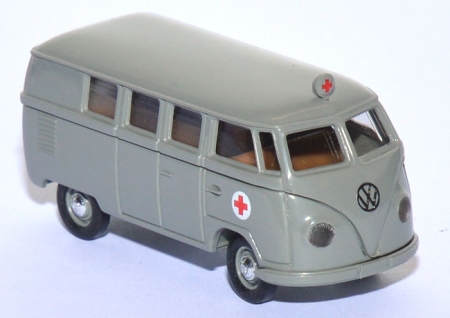 VW T1 Bus Krankenwagen Rotes Kreuz grau