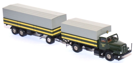 IFA H6 Pritschenlastzug VEB Kraftverkehr Zwickau grün