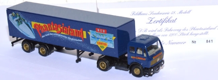 Mercedes-​Benz NG Koffersattelzug Phantasialand