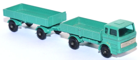 01E + 02D Mercedes-Benz Truck + Trailer grün