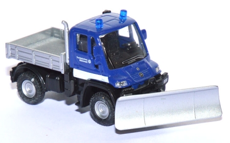 Mercedes-Benz Unimog U 300 mit Schneepflug