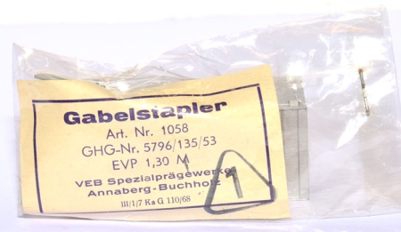 Gabelstapler 3Mp azurblau
