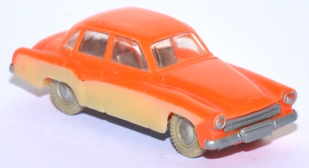 Wartburg 311 Limousine blutorange / creme