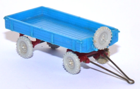 Landwirtschaftlicher Anhänger blau