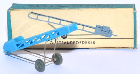 Gurtbandförderer / Förderband blau