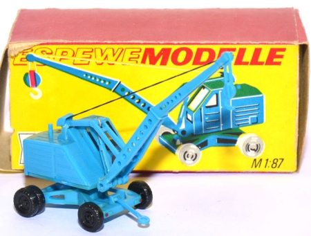 Weimarlader T 172 Mobilkran himmelblau