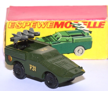 Schützenpanzerwagen SPW 40 mit PAL-​Raketen NVA  Militär
