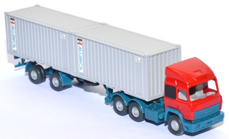 Iveco TurboStar Containersattelzug 2 x 20 ft Alianca