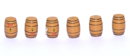 Bierfässer Union Bier Dortmund 6 Stück