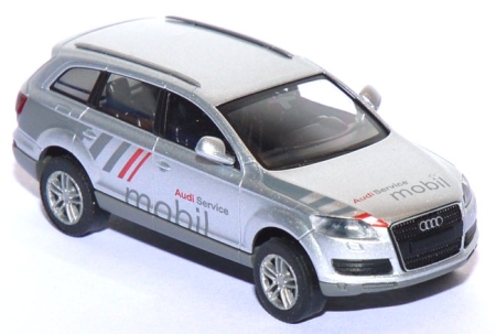 Audi Q7 Service Mobil silber