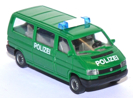 VW T4 Bus Caravelle Polizei grün