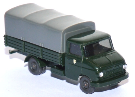 Opel Blitz 1960 Pritsche Polizei tannengrün