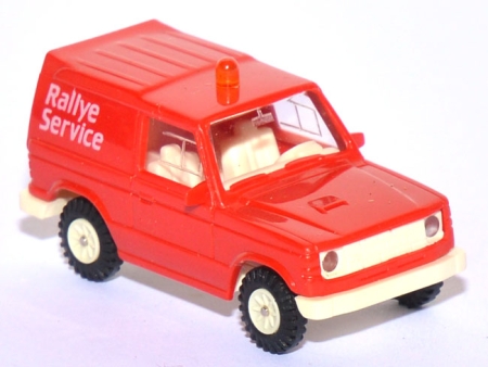 Mitsubishi Pajero Rallye Service rot