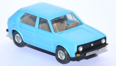 VW Golf 1 4türig hellblau