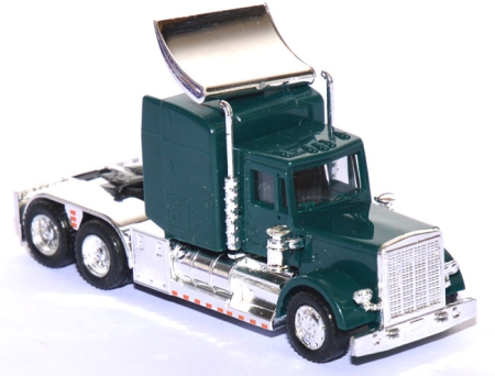Peterbilt Sleeper Solozugmaschine dunkelgrün
