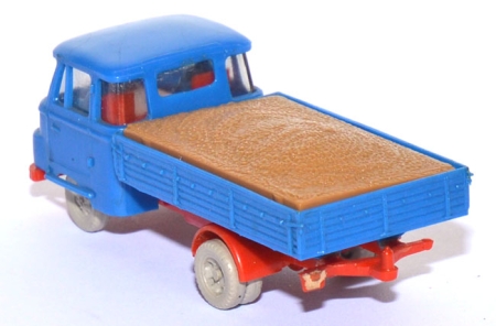 Preview: Robur LO 2500 LKW Pritsche mit Sandladung brillantblau