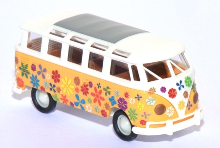 VW T1b Samba Panoramabus Flower Power
