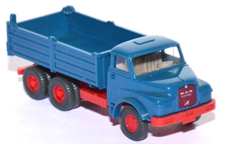 MAN 26.281 Pritschenkipper capriblau