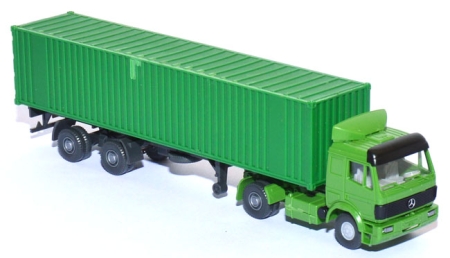 Mercedes-Benz SK 1735 Containersattelzug maigrün