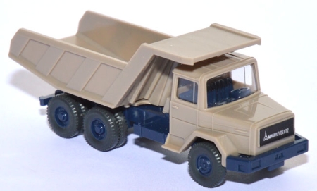 Magirus 232 D 22 K Muldenkipper graubeige