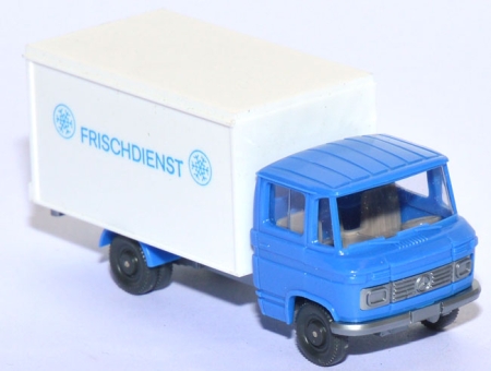 Mercedes-​Benz L 608 Koffer Frischdienst signalblau