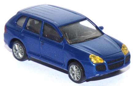 Porsche Cayenne Turbo blau