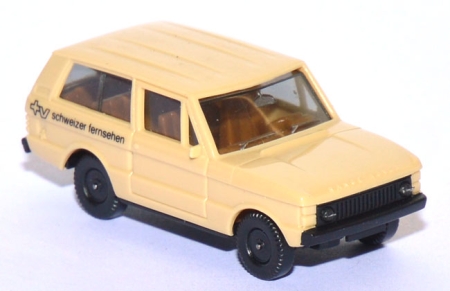 Range Rover schweizer Fernsehen beige