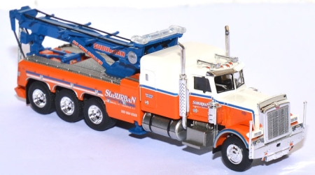 Peterbilt 359 Abschleppwagen Suburban orange