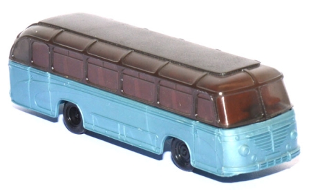 Büssing Trambus Reisebus blaumetallic