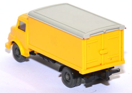 Mercedes-​​Benz L 1413 Koffer-​​LKW Post gelb