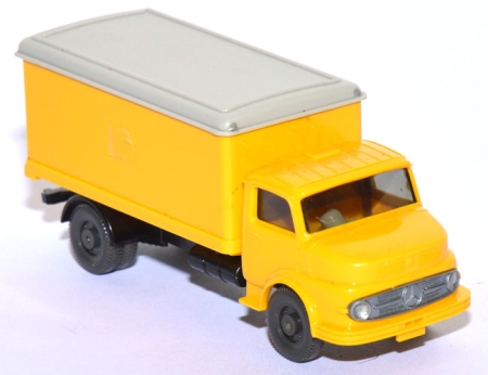 Mercedes-​​Benz L 1413 Koffer-​​LKW Post gelb