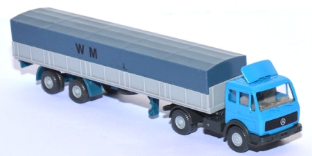 Mercedes-Benz NG 1619 S Pritschensattelzug lichtblau