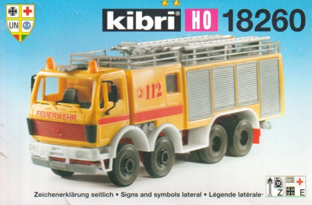 Mercedes-​Benz TLF 5000 8x8 Feuerwehr Bausatz