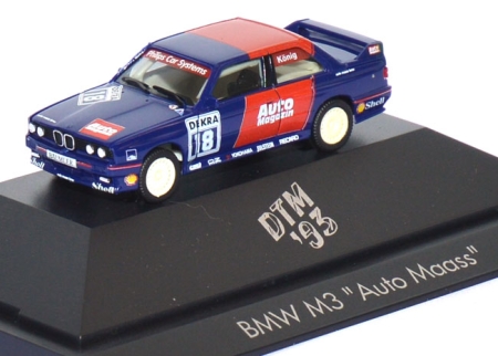 BMW M3 (E30) DTM 1993 Auto Maass König #18
