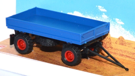 Anhänger HW60 mit Niederdruckbereifung blau 53000