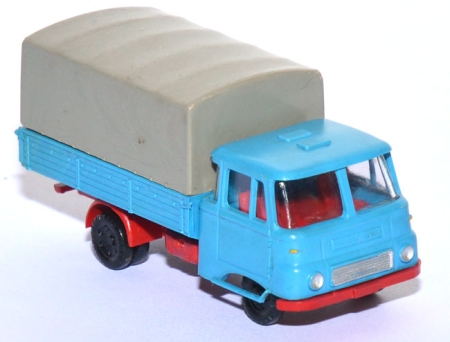 Robur LO 3000 Pritschen-​​​​​​​​​​LKW blau