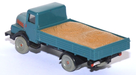 Preview: IFA S 4000/1 Pritschen-​​LKW mit Sandladung azurblau