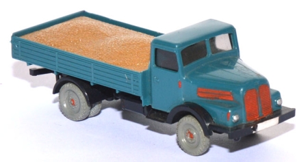 IFA S 4000/1 Pritschen-​​LKW mit Sandladung azurblau