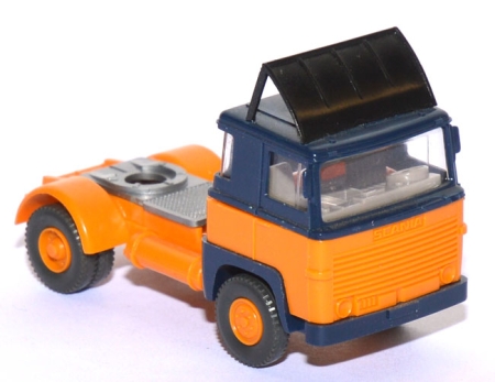 Scania 111 Solozugmaschine stahlblau