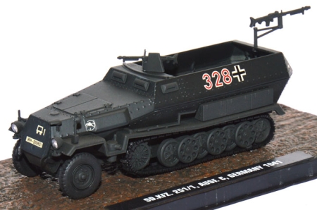 Halbkettenfahrzeug Sd.Kfz 251/1 Ausf. C, # 328 Wehrmacht 1941 1:43